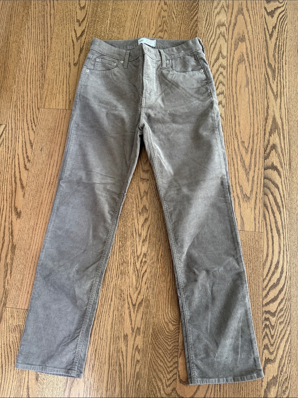 Women’s Toupe Corduroy Pants - 5 Pocket Straight Fit